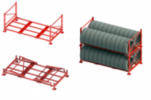 Стеллаж для автомобильных шин