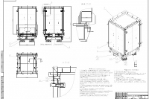 Установка для формирования лифтовых шахт.Сборочный чертеж