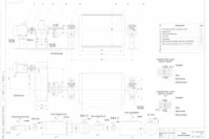 Компоновка привода ленточного конвейера