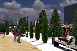 Экстерьер прогулочной зоны