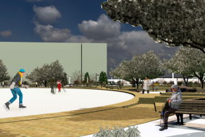 Экстерьер катка