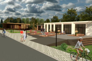 Экстерьер кафе