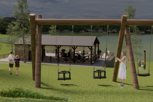 Экстерьер летнего кафе