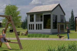 Экстерьер дома