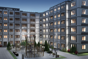 Экстерьер дворового пространства