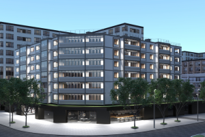 Экстерьер многоквартирного дома