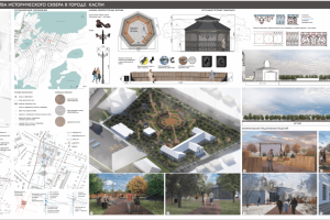 Концепция исторического сквера в городе Касли
