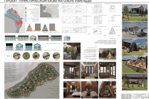 Курсовой проект туристической базы на озере Увильды