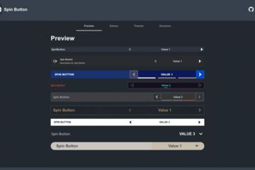 Godot Spin Button