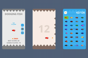 Браузерная игра Dodging Fish