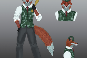 Персонаж лис-бунтарь