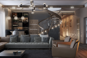 Дизайн гостиной