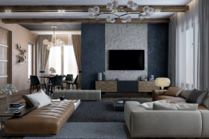 Дизайн гостиной