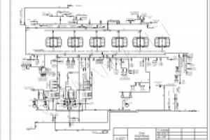 Схема трубопроводов