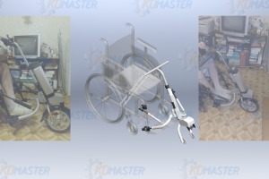 Приставка к инвалидной коляске