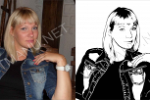 Векторный рисунок под гравировку