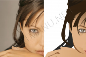 Векторный портрет