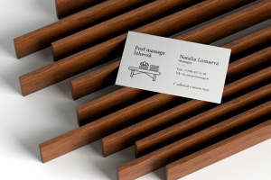 Визитка для массажиста