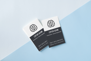 Визитка для психолога