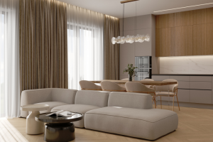 Кухня-гостинная / 32,11 кв.м