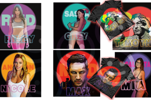 Принты для футболок