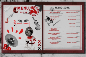 Menu for Bar