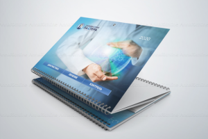 Дизайн квартального календаря для клиники