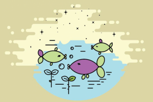 Иллюстрация рыбки