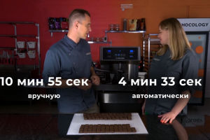 Глазируем конфеты вручную и автоматически