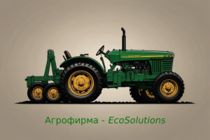 Логотип агрофирмы "EcoSolutions"
