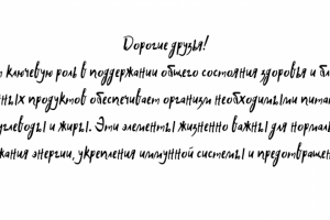 Заключение о пользе здорового питания