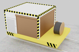 Установка на рельсах