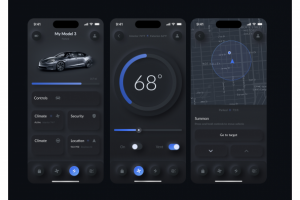 Tesla app (redesign)