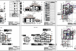 Чертеж дома