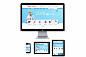 Сайт по аренде инструментов для строительства