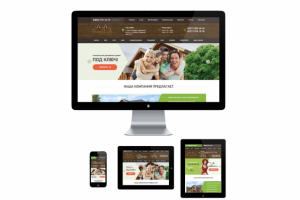 Сайт строительной компании