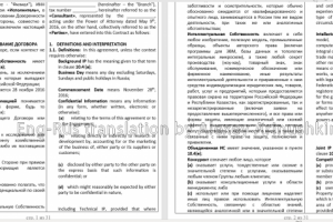 Перевод договора En>Ru