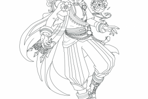 Страница раскраски