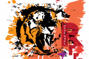 Принт на майку. Тигр