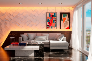 Interior visualization & 3d modeling