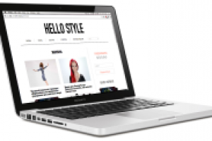 [Верстка] Журнал о моде