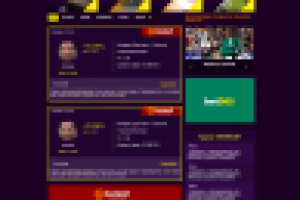 [Верстка] Соц сеть SPORTUS