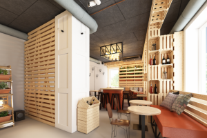 Интерьер кафе