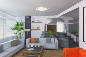 Интерьер офисного пространства