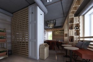 Интерьер кафе