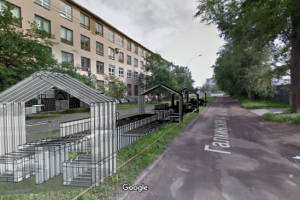 Фотоврисовка благоустройства улицы в г. Вологда