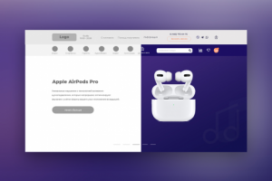 Прототип интернет-магазина Pleer.ru