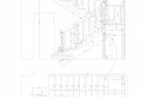 Расчет и детализация лестницы для столярки