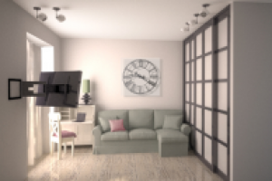 варианты маленькой гостиной