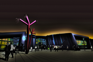 Кинотеатр. Визуализация для дипломной работы